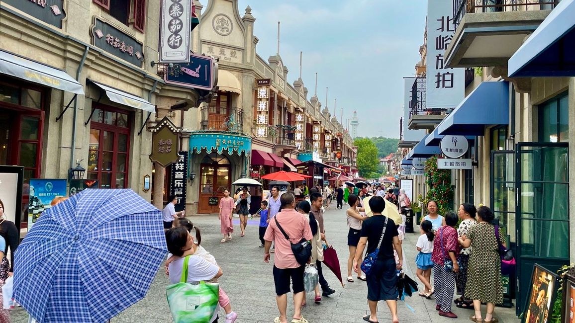 Stadtbummel in Yantai