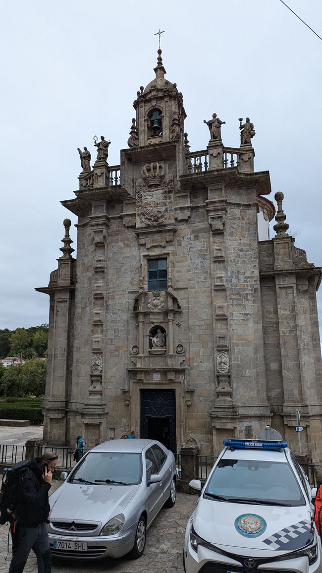 Thirteenth stage on the Camino Portugues from Padron to Santiago de Compostela