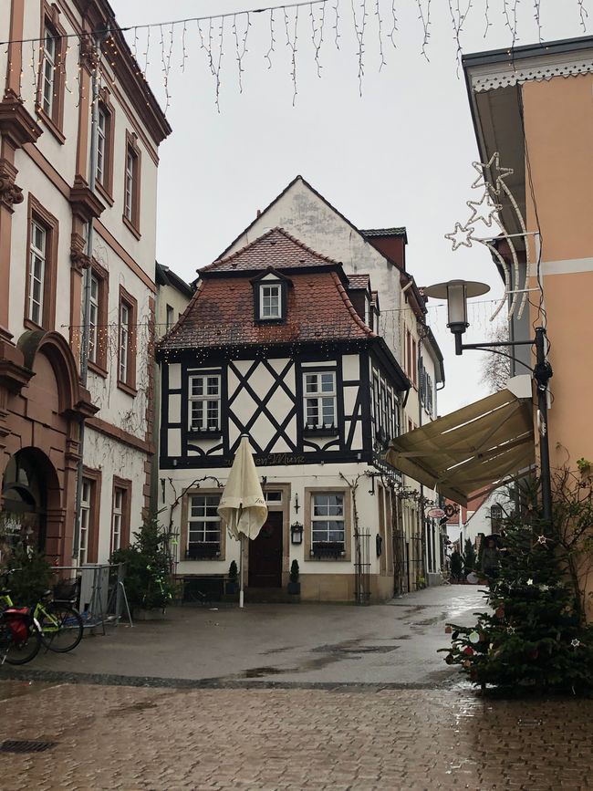 Beautiful houses in the old town