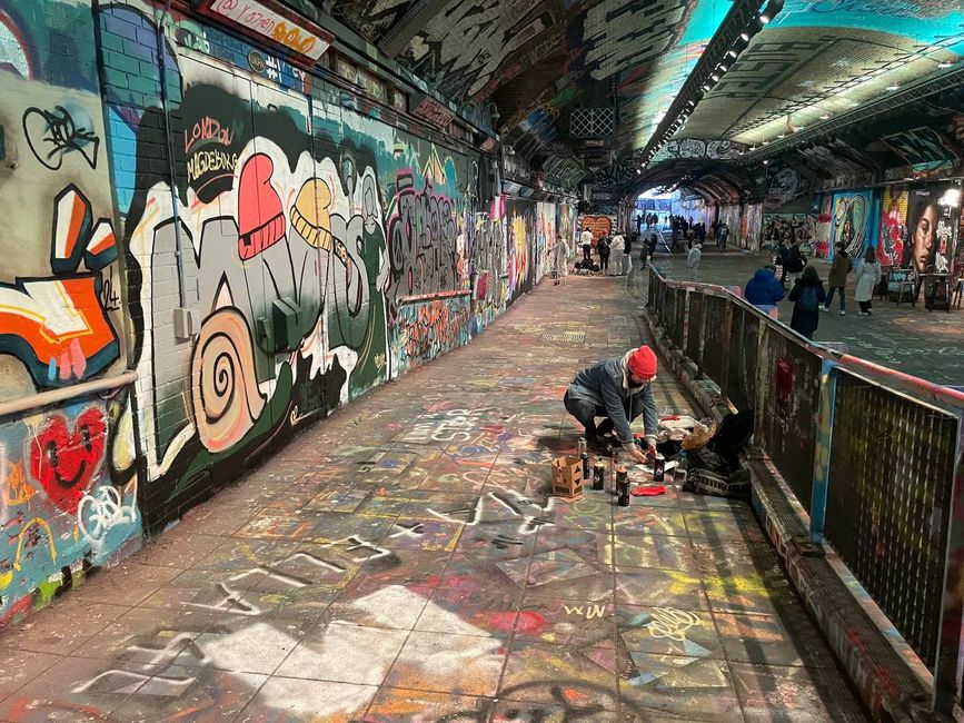 Leake Street- Graffiti Tunnel Waterloo