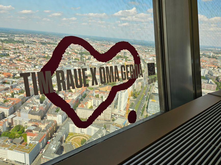 2025 - July - Berlin - Berlin TV Tower and Visit to 'Sphere' Rotating Restaurant by Tim Raue