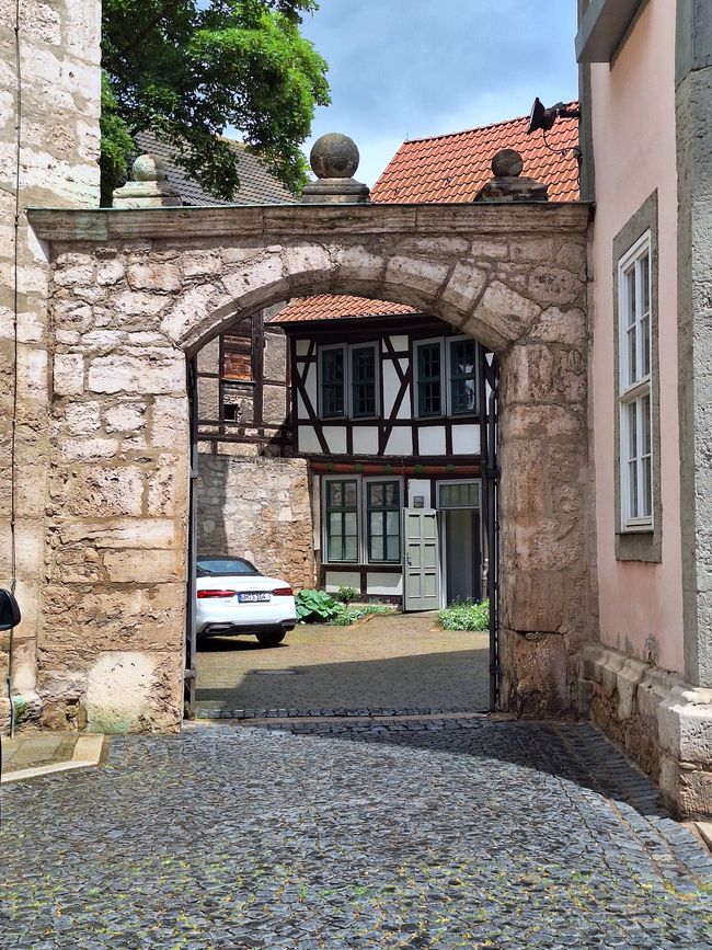 Visita a la ciudad imperial medieval de Mühlhausen