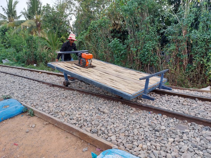 Train en bambou