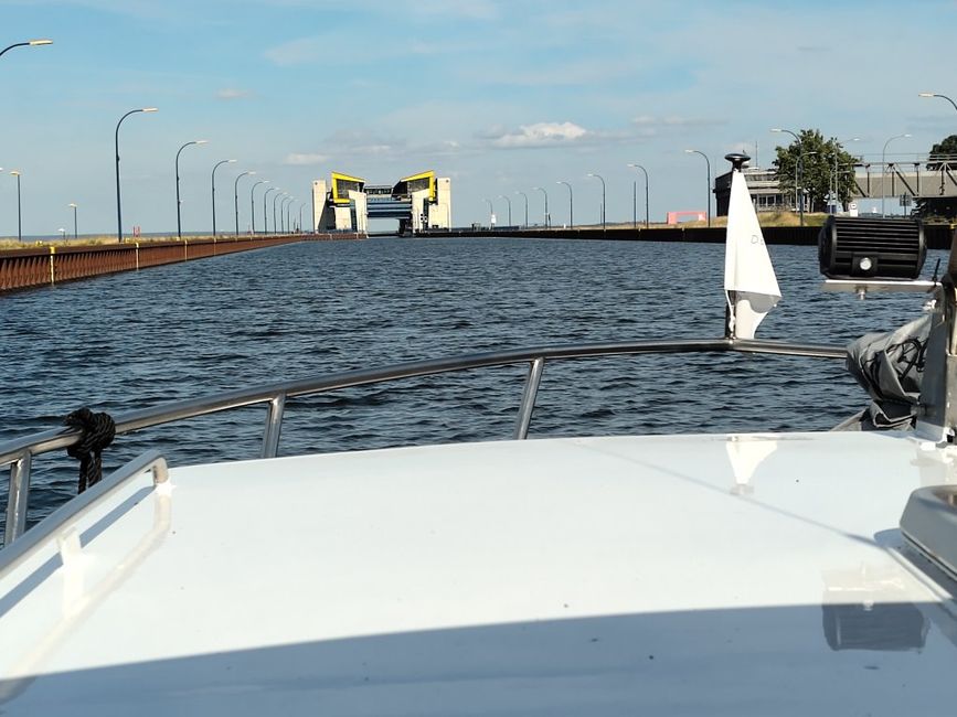 von Oldenburg über die Weser, den MLK, Havel bis zum Schiffshebewerk bei Oderberg