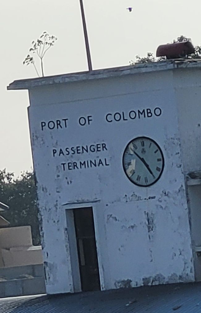 Tag 124 und 125 von 175: Kreuzfahrt rund um die Welt - Colombo/Sri Lanka und Seetag