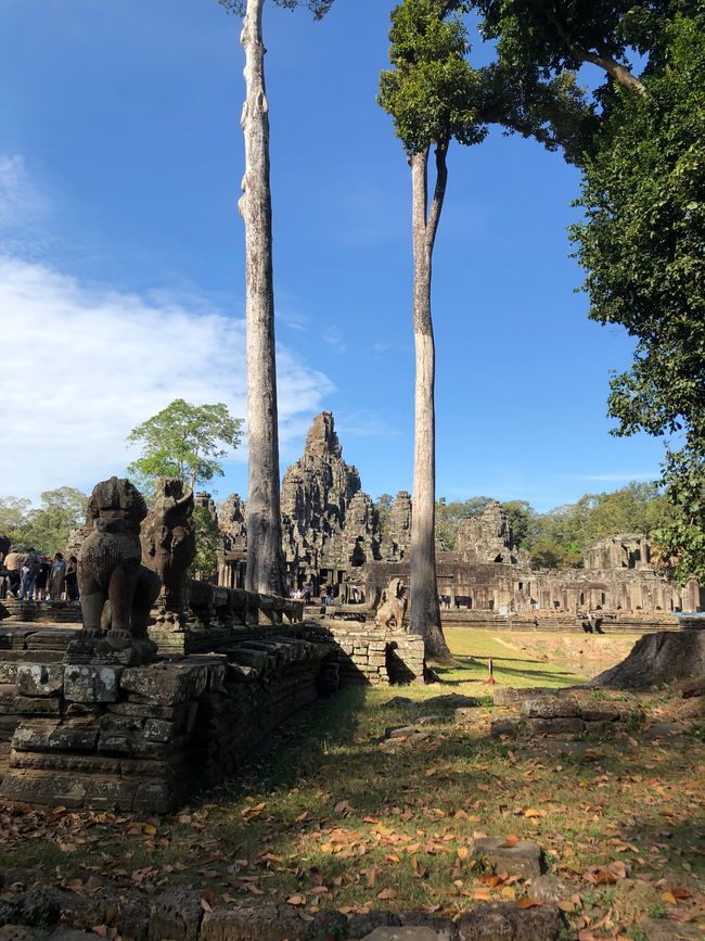 Angkor Thom - der Bayon Tempel