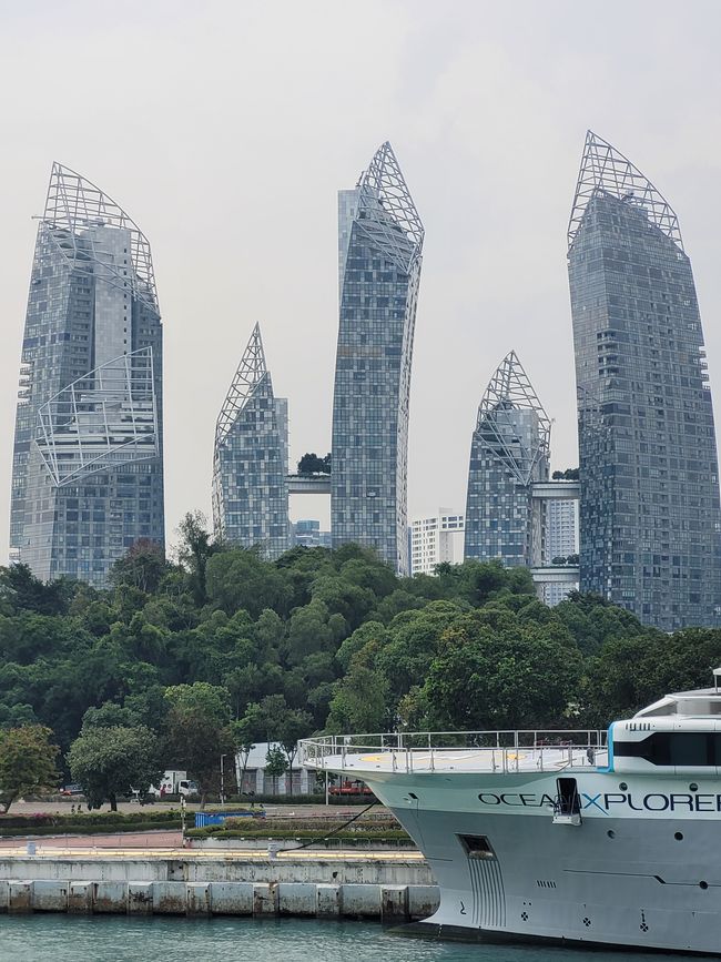 Tag 116 und 117: Kreuzfahrt rund um die Welt  - Singapur