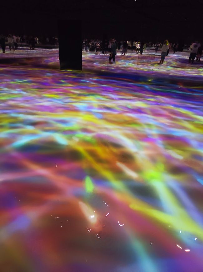 Viel zu sehen und zu erleben – teamLab und Gundam