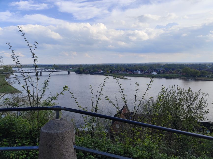 Lauenburg - un lugar realmente bonito a orillas del Elba, alojamiento en el Hotel Halbmond
