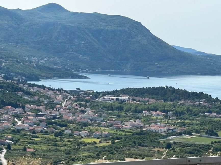 Wir sind wieder unterwegs; von Mlini nach Mljet