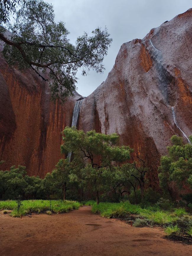 Waterfalls at Uluru