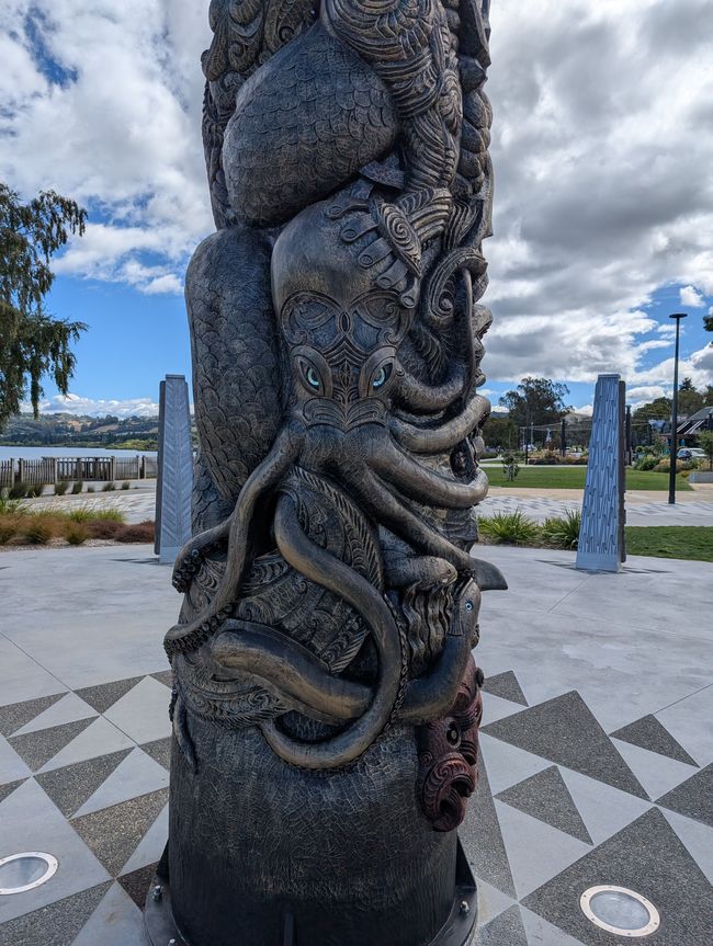 Maori Schnitzkunst