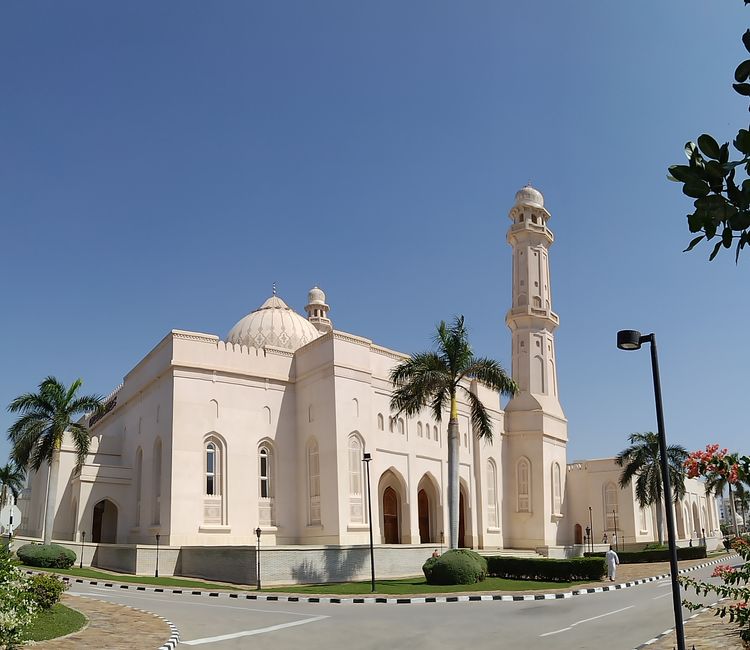 Sultan Qaboos Mosque in Salalah