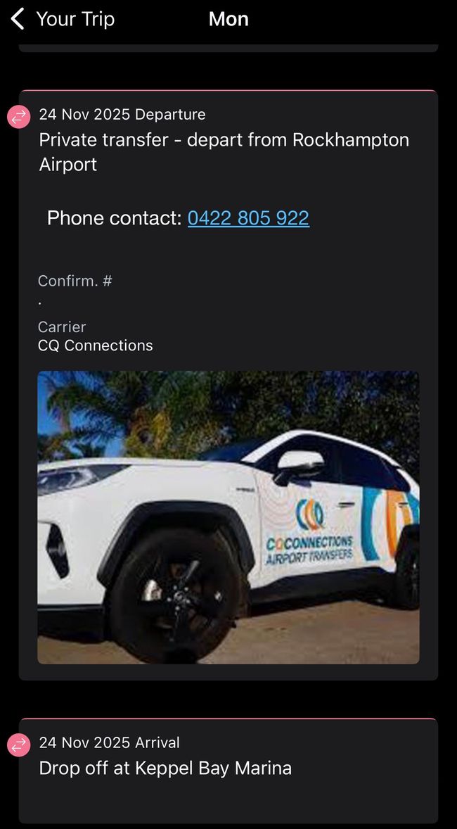 Anreise : Great Keppel Island, ein Stück des südlichen Great Barrier Reef