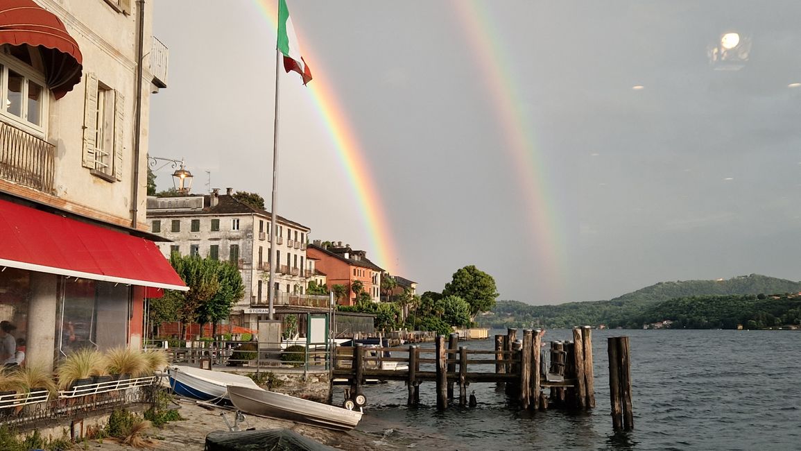 Orta San Giulio 6.  - 8. Juli 25