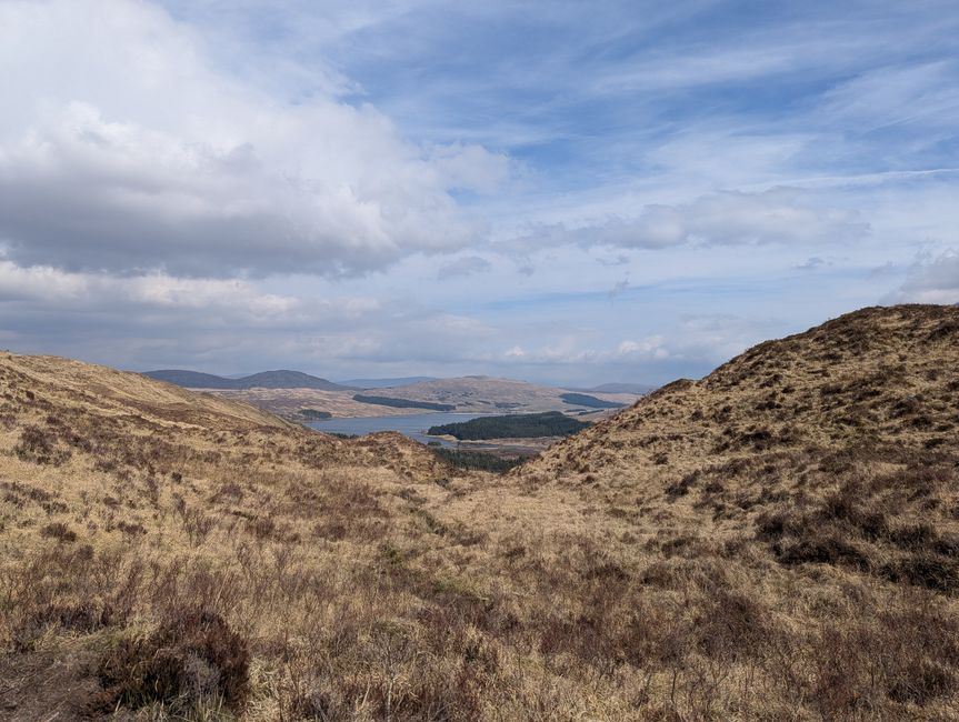 Loch Tulla in der Ferne