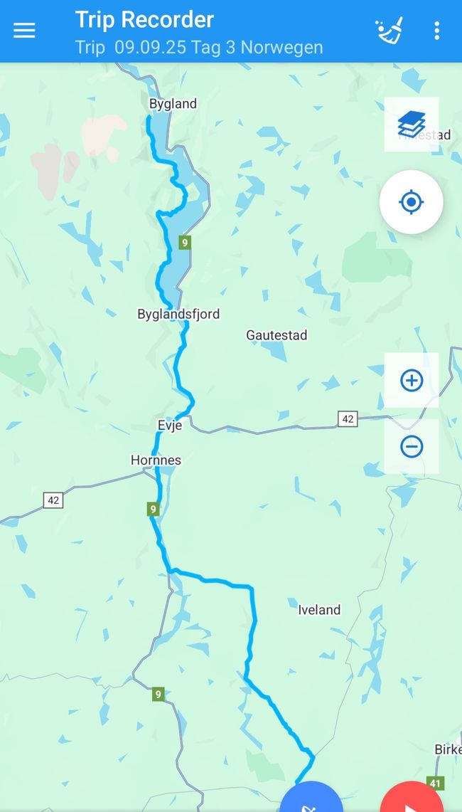 Reiseroute
