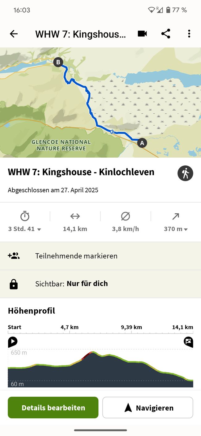 Heftig Höhenmeter heute gemacht