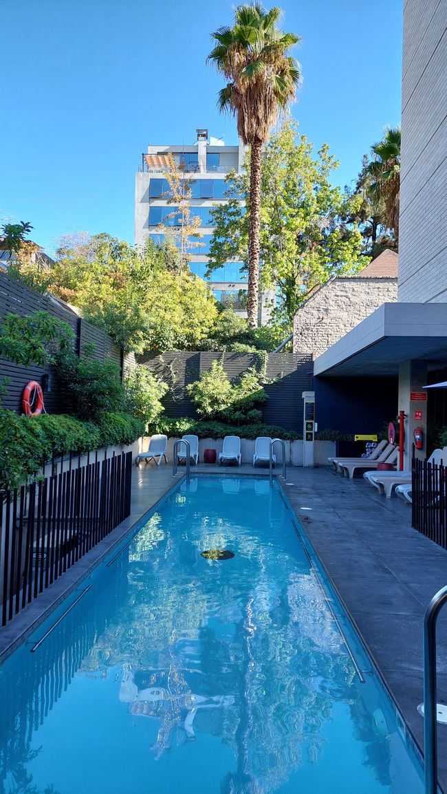 Pool im Hotel