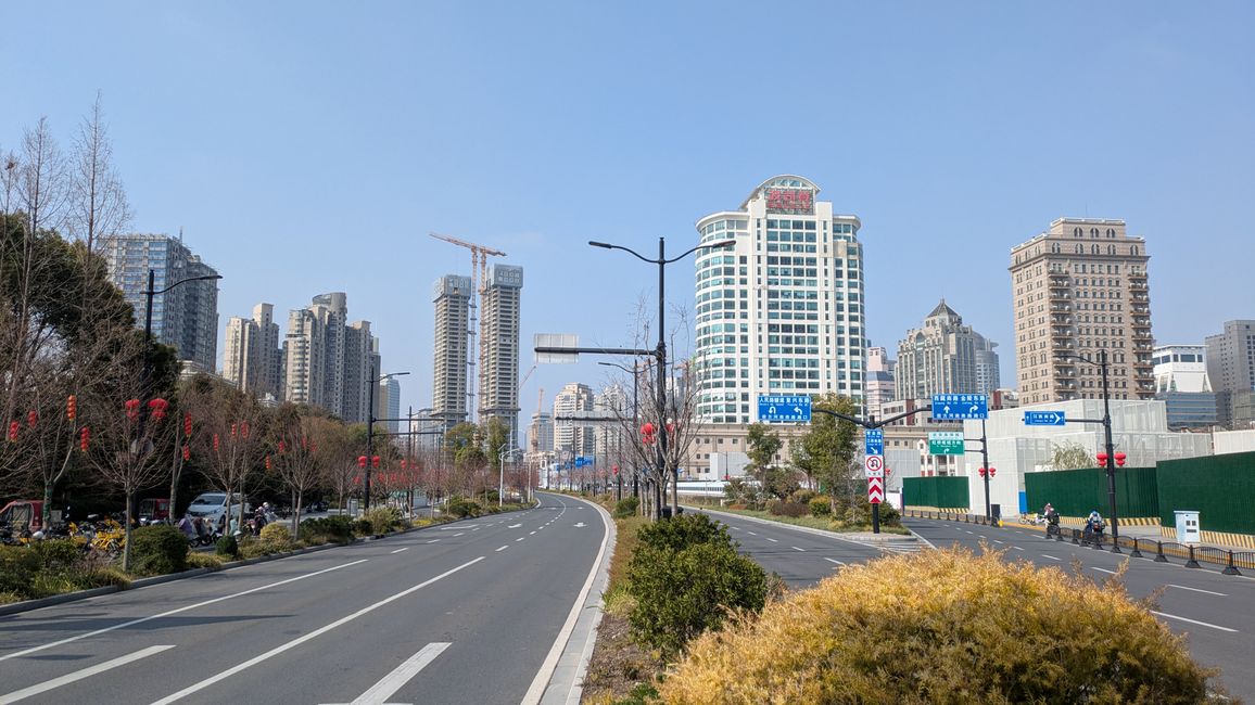 Scalo a Shanghai