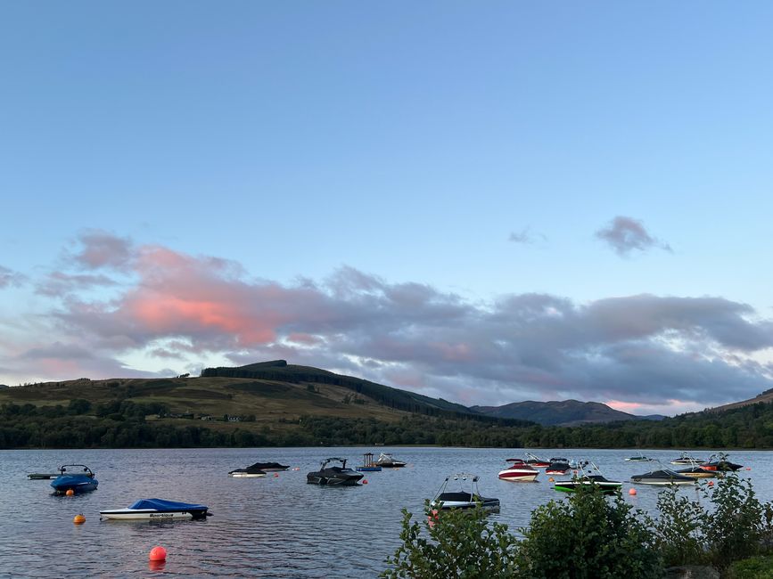 La última excursión desde Loch Earn...