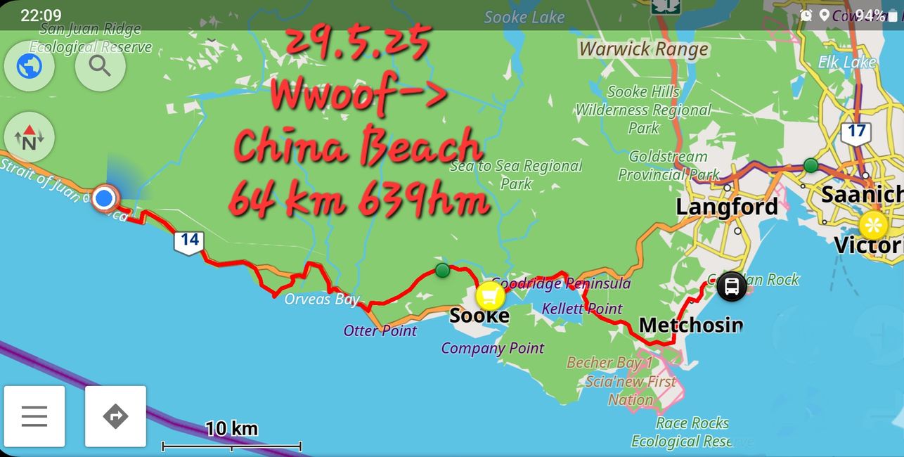 28.5.25 1. Etappe-> China Beach