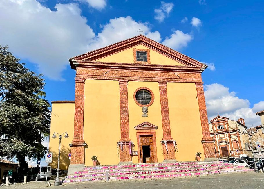 Collegiata di San Martino, die Stiftskirche am Eingang zum Ortskern von Sinalunga Paese.
