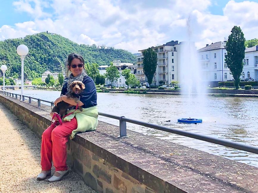 Icke and Emmi in Bad Ems on the Lahn.