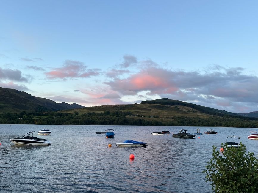 La última excursión desde Loch Earn...