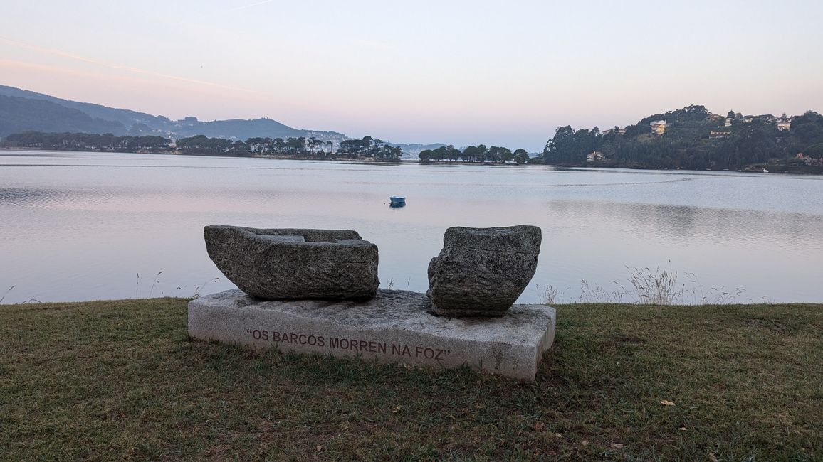 Achte Etappe auf dem Camino Portugues da Costa von Baiona nach Vigo