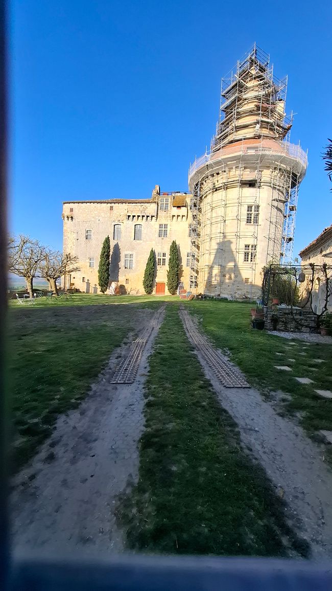 Kurzer Stopp in Flamarens