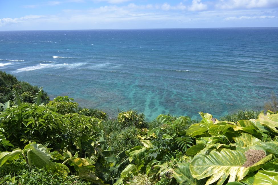 Point de vue de la vallée de Hanalei
