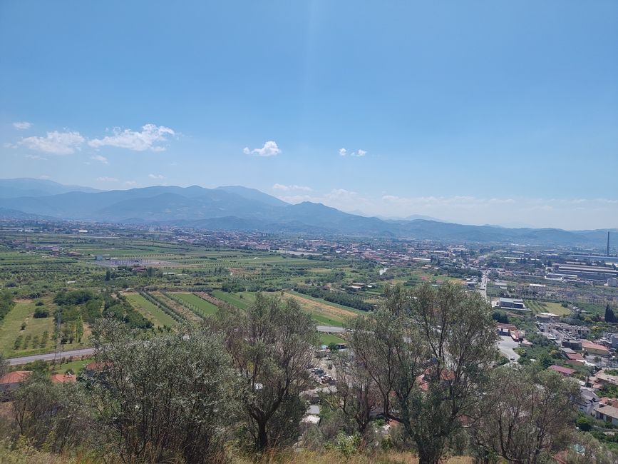 Blick auf Elbasan