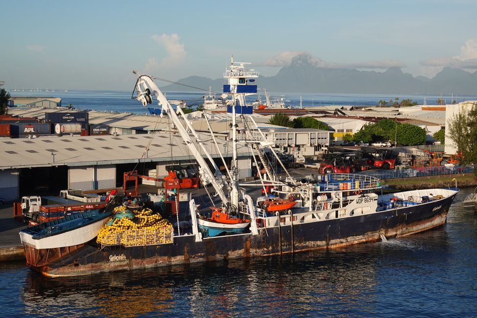 Farewell to the ARANUI 5 ....
