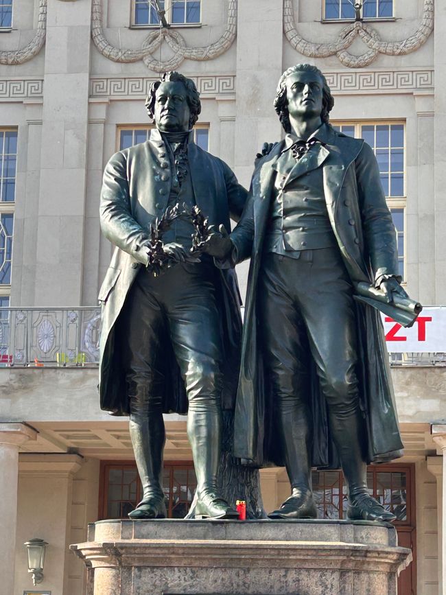 Wo Schiller und Goethe wohnten und warum Weimar Berlin ausgestochen hat…