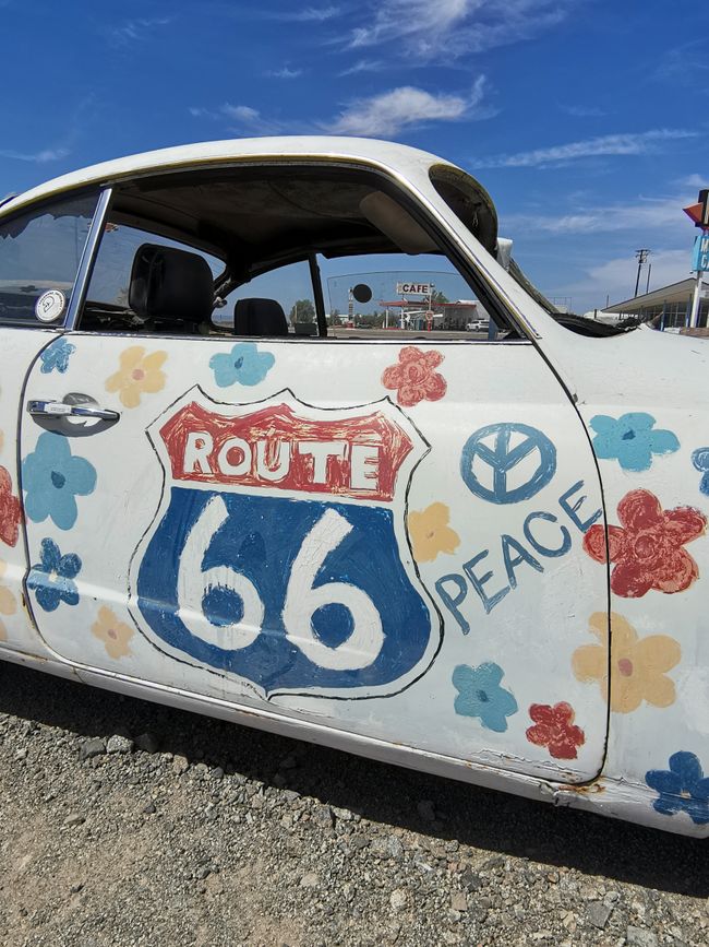 Vom Joshua Tree NP über die Route 66 nach Laughlin