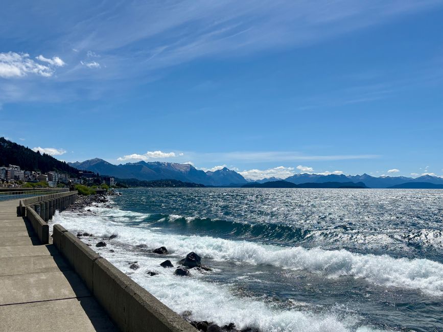 Y otra vez una gran vista del Lago Nahuel Huapi