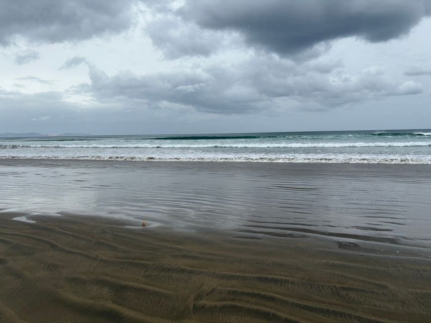 The most famous beach and the bleakest campsite in New Zealand - 90 Mile Beach