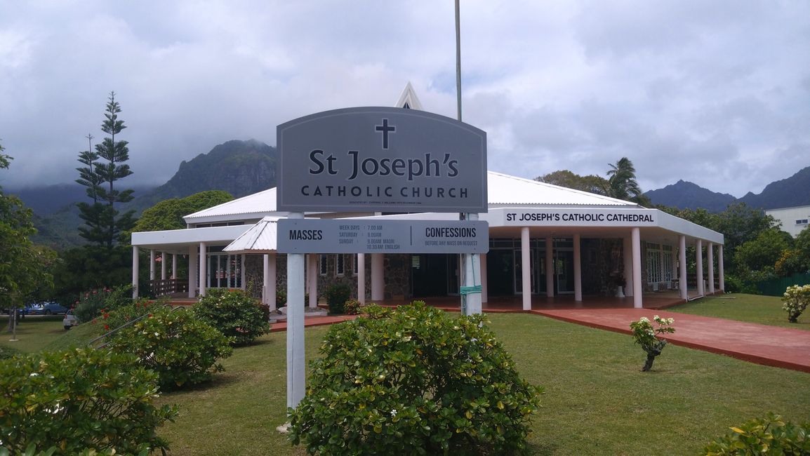 Addio a Rarotonga