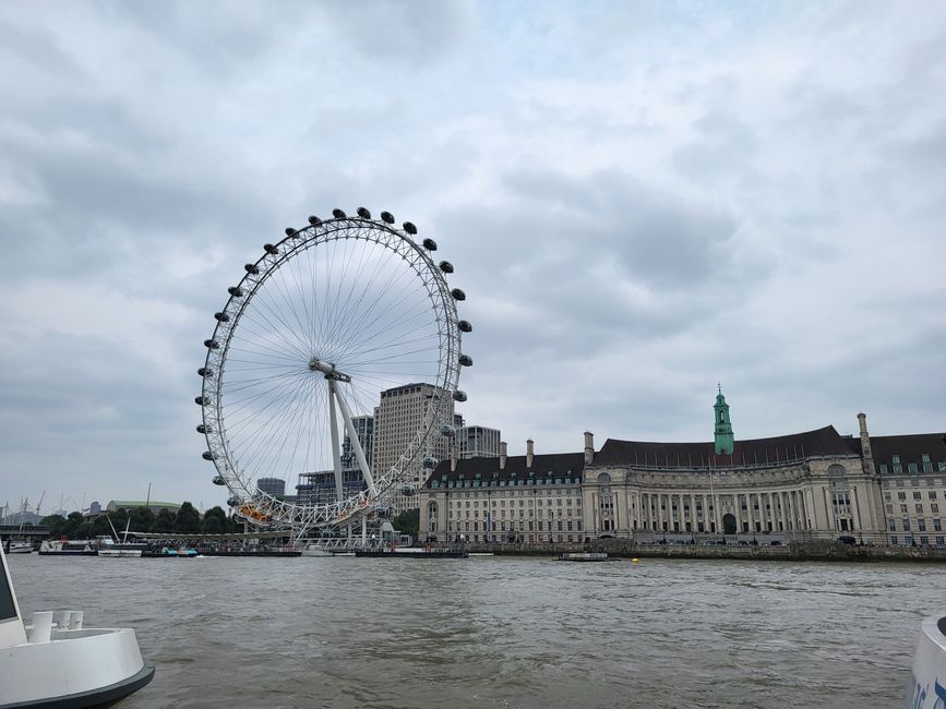 Boat trip - London Eye