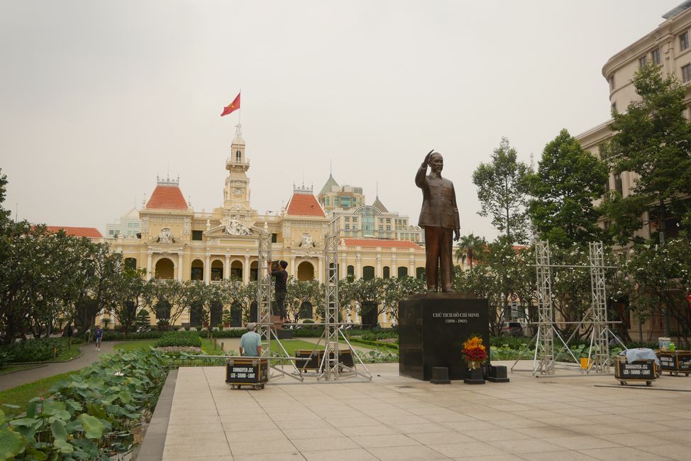 City Hall and Uncle Ho