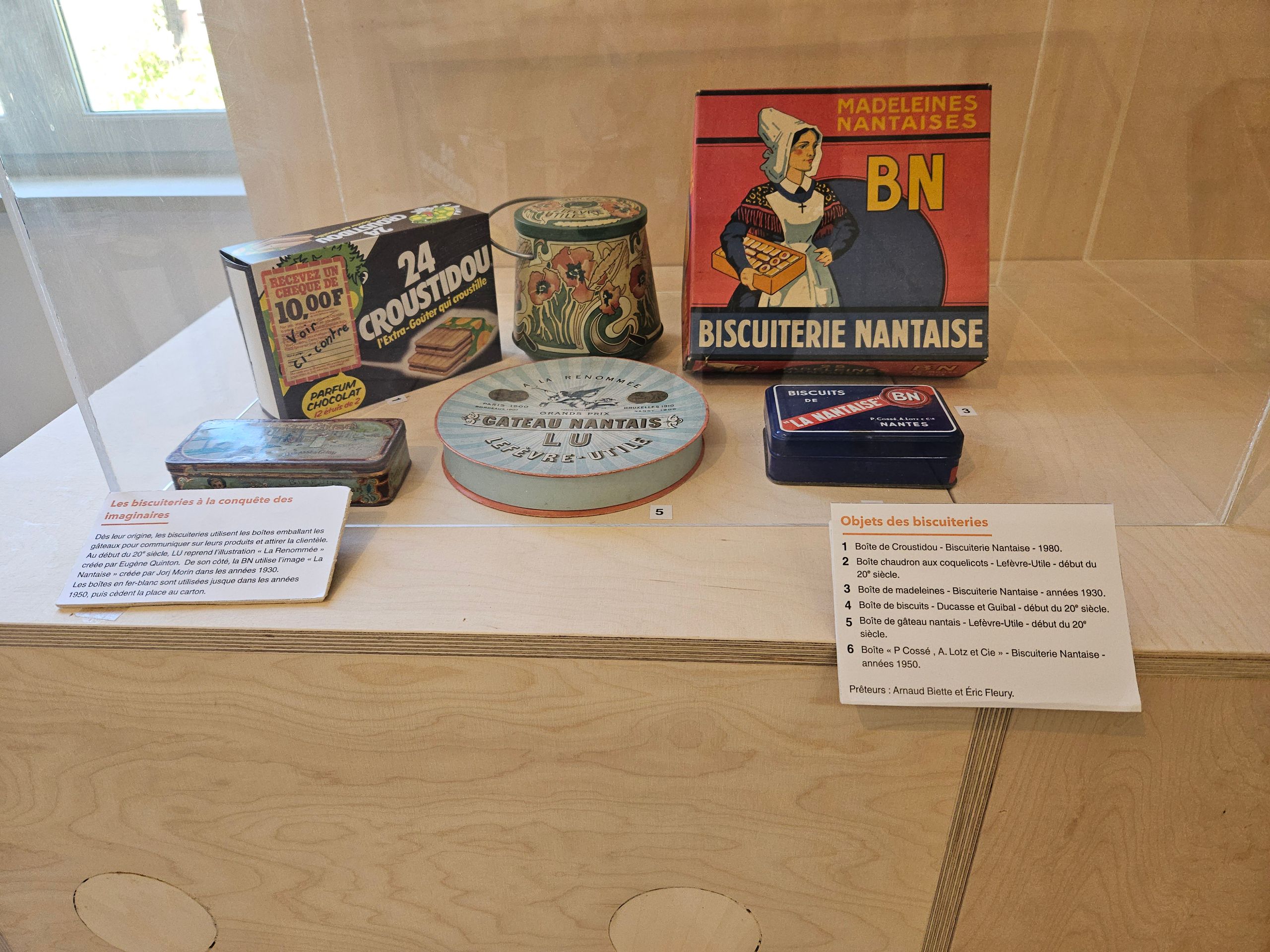 Emballages des biscuits Nanter