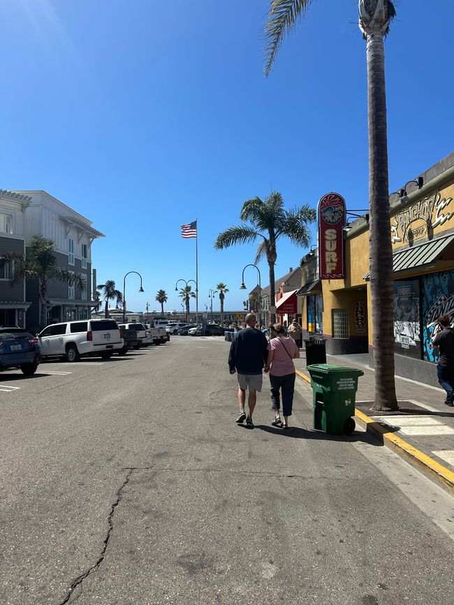 Sigue adelante por la costa Santa Cruz/Monterey/Big Sur/Morro Bay/Santa Bárbara/Malibú