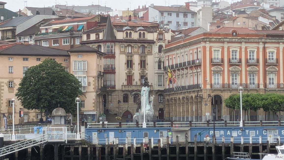 1. Etappe von Bilbao bis Getxo auf dem Camino del Norte