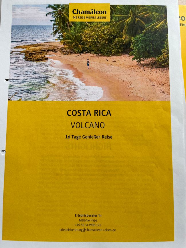 Vulcano in Costa Rica