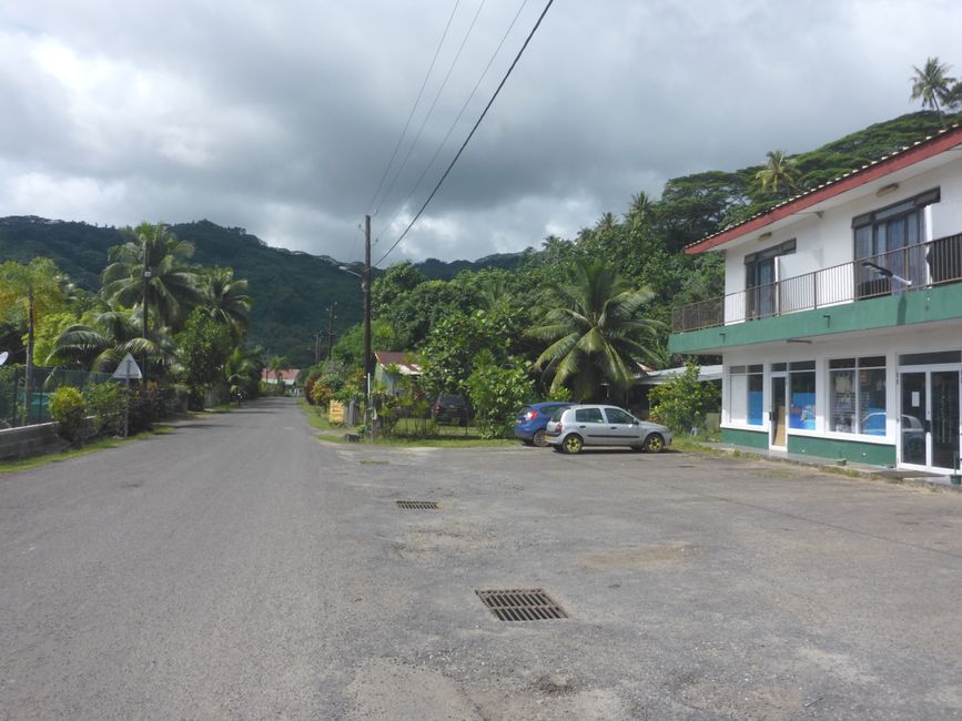 Nichts los auf der Straße in Tapu'amu