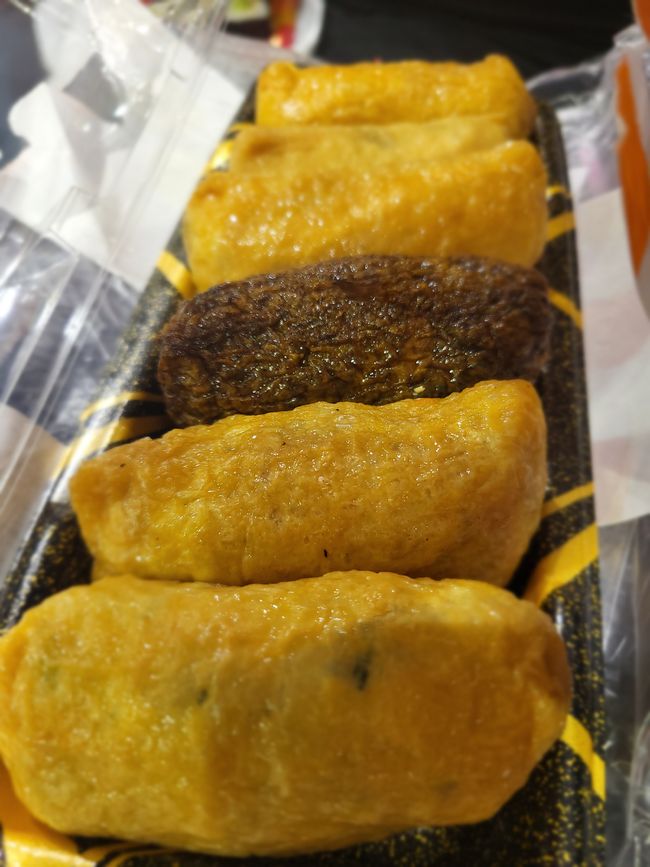 Inari Sushi - unser erstes vegetarisches, sogar veganes Essen