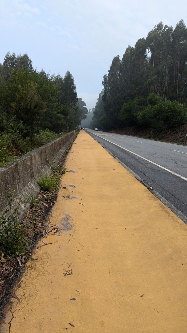 Sixth Stage of the Camino Portugues da Costa from A Guarda to Viladeduso