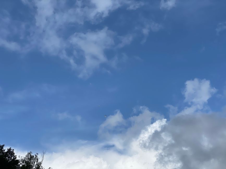 und der Himmel wurde wieder blau!