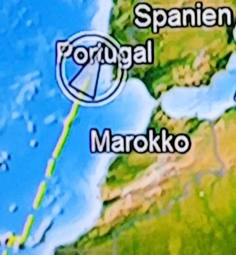 Día 167 (Parte 4) y 168 (Parte 1) de los 175 días planeados: Crucero alrededor del mundo - Día en el mar y Lisboa